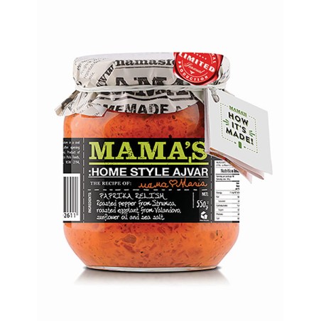 Mamas Ajvar mild 550g